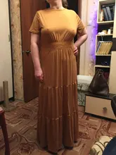 Dress Women Short-Sleeve Maxi Casual Robe Pleated Floor-Length Elegant Long Summer Femme