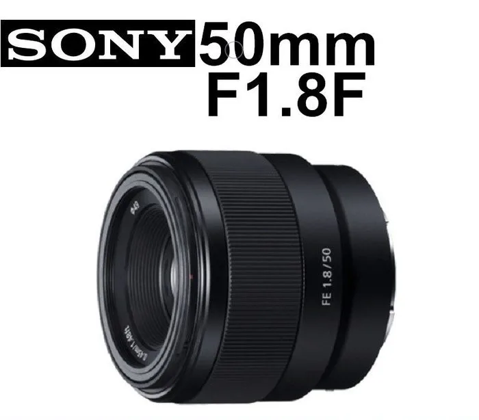 Nuovo Obiettivo Sony E Mount 50Mm F1.8 Oss Nero Sel50F18