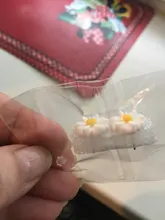 Pendientes de tuerca con diseño de margaritas para mujer, joyería elegante con diseño de margaritas, estilo Simple