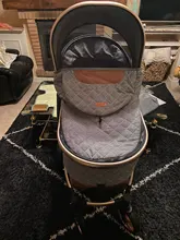 Cochecito de bebé 3 en 1 de paisaje alto, carrito reclinable, plegable, para recién nacido, novedad de 2021