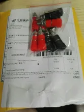 Terminal-Blocks Post Connector-Binding Banana-Plug 4mm Jack-Mount Black JS-910B 10PCS