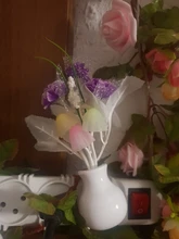 Lamp Mushroom Night-Lighting LED Romantic Lilac Home-Art-Decor Colorful Us/eu-Plug Lovely