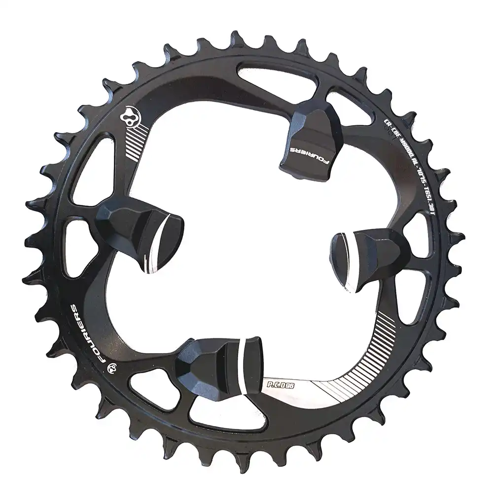 Fouriers 7075 Oval Single Chain Ring 38T 40T 42T 44T 46T 48T Chainrings