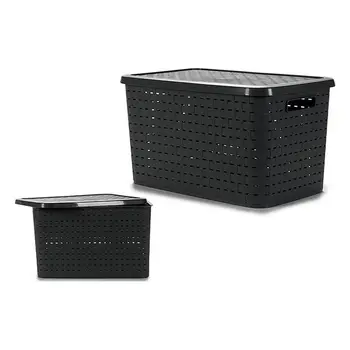 

Storage Box with Lid Plastic (40,5 x 34 x 58,5 cm) 75 L