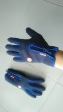 Invierno guantes de ciclismo bicicleta caliente pantalla táctil guantes dedo completo impermeable al aire libre ciclismo esquí motociclismo