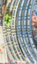 6 piezas de acero inoxidable desmontable deporte aros mujeres Aro gimnasio de entrenamiento físico en masaje cintura anillo de pérdida de peso Circulo de Yoga