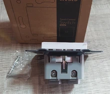 Livolo – Enchufe de pared de plástico blanco. VL-C7-C1EU-11, Toma de corriente estándar europeo, DIY