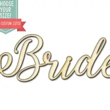 10 шт. текст деревенский Бохо свадебный стул знак-пользовательский размер-лазерная резка Деревянные Художественные товары для рукоделия Настенный декор DCS0637