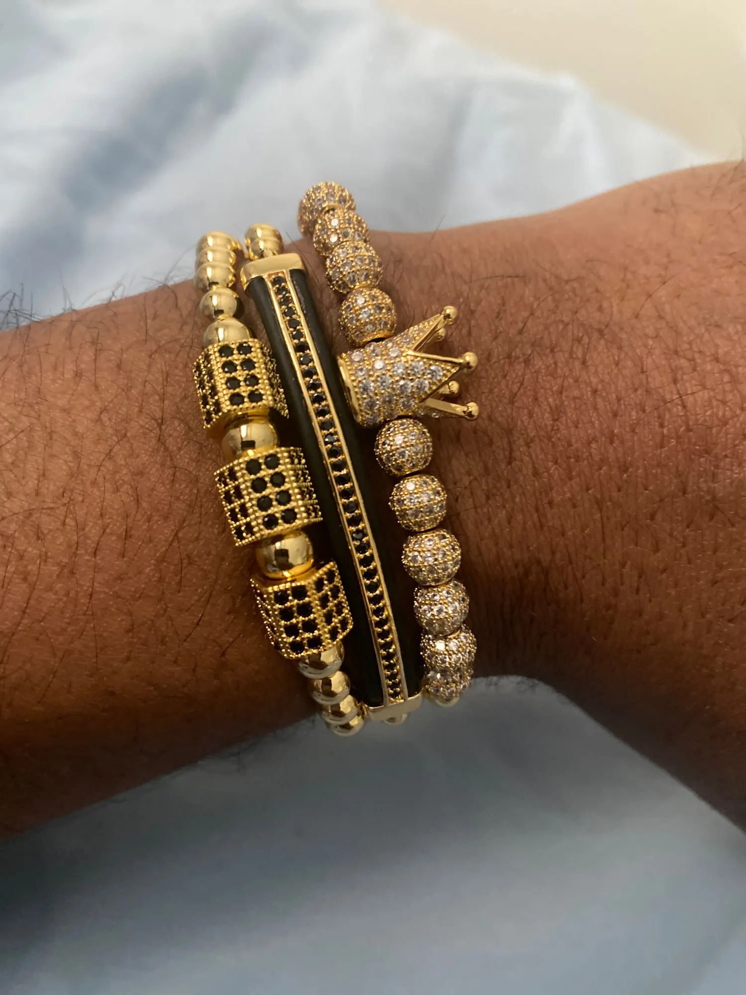 Roman Numeral Bracelet Set photo review