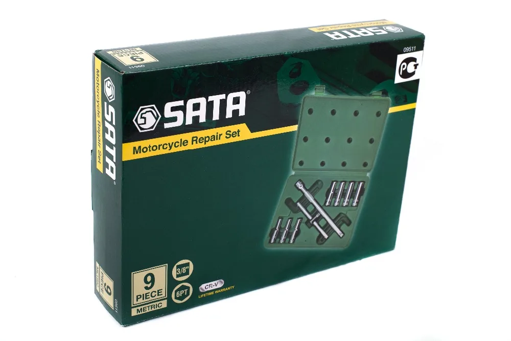 Набор инструментов Sata 3/8" 9 предметов, S09511