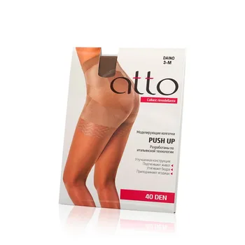 

Women's tights Atto push up 40den tan 3 size