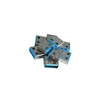 

Additional locks for doors USB Blue
