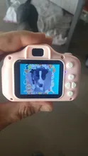 Mini cámara fotográfica digital 1080P para niños, Cámara de vídeo compacta para niños, juguete educativo, regalo de cumpleaños