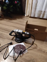 DEKO-LIJADORA ORBITAL Random DKSD125J1, 350W, con escape de polvo y depósito de polvo híbrido