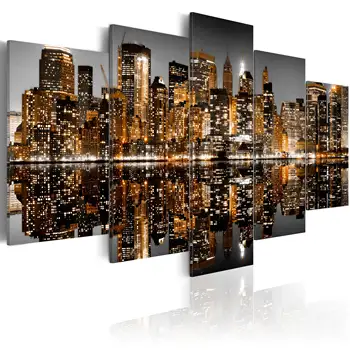 

Table-Prints Golden Manhattan-200x100