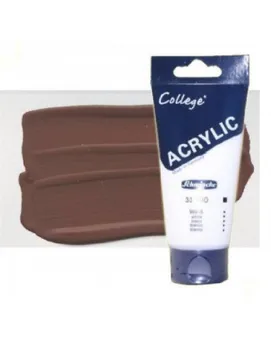 

COLLEGE ACRYLIC SCHMINCKE 75ML BROWN MEDIUM