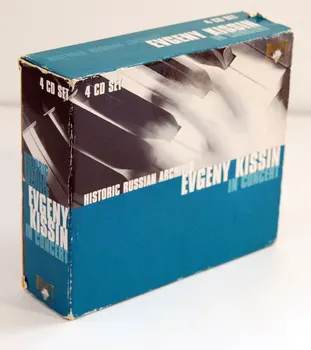 

Historic Russian Archives. Evgeny Kissin in Concert. Case with 4 CD
