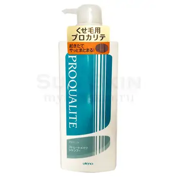 

Shampoo for wavy and naughty hair with collagen Utena proqualite curl collagen shampoo
