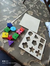 Toy Bird-Supplies Educational-Toys Interactive-Training Wooden-Block Pet C42 Colorful