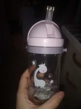 Taza De alimentación De bebé De 350ml con pajita para niños, nueva Taza De entrenamiento con pajita para aprender a beber