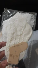 Calcetines con lazo de encaje para bebé recién nacido, de otoño, de princesa, suave, de flores