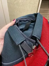 Bolso de hombro de viaje para mascotas, bolsa de hombro de malla Oxford, cómoda, individual, S/L