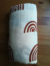 Manta de muselina para bebé, 120x120cm, 70% bambú + 30% algodón, cochecito para recién nacido, edredones de cama para niño pequeño
