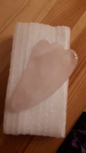 Natural Jade Gua Sha tablero raspador masaje de cuarzo rosa Jade Guasha piedra Chin cuello de la cara de arrugas removedor de belleza