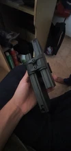 Caza AK/M4/PMAG/M16, montaje de Clip, soporte táctico, barril, linterna, barril, abrazadera