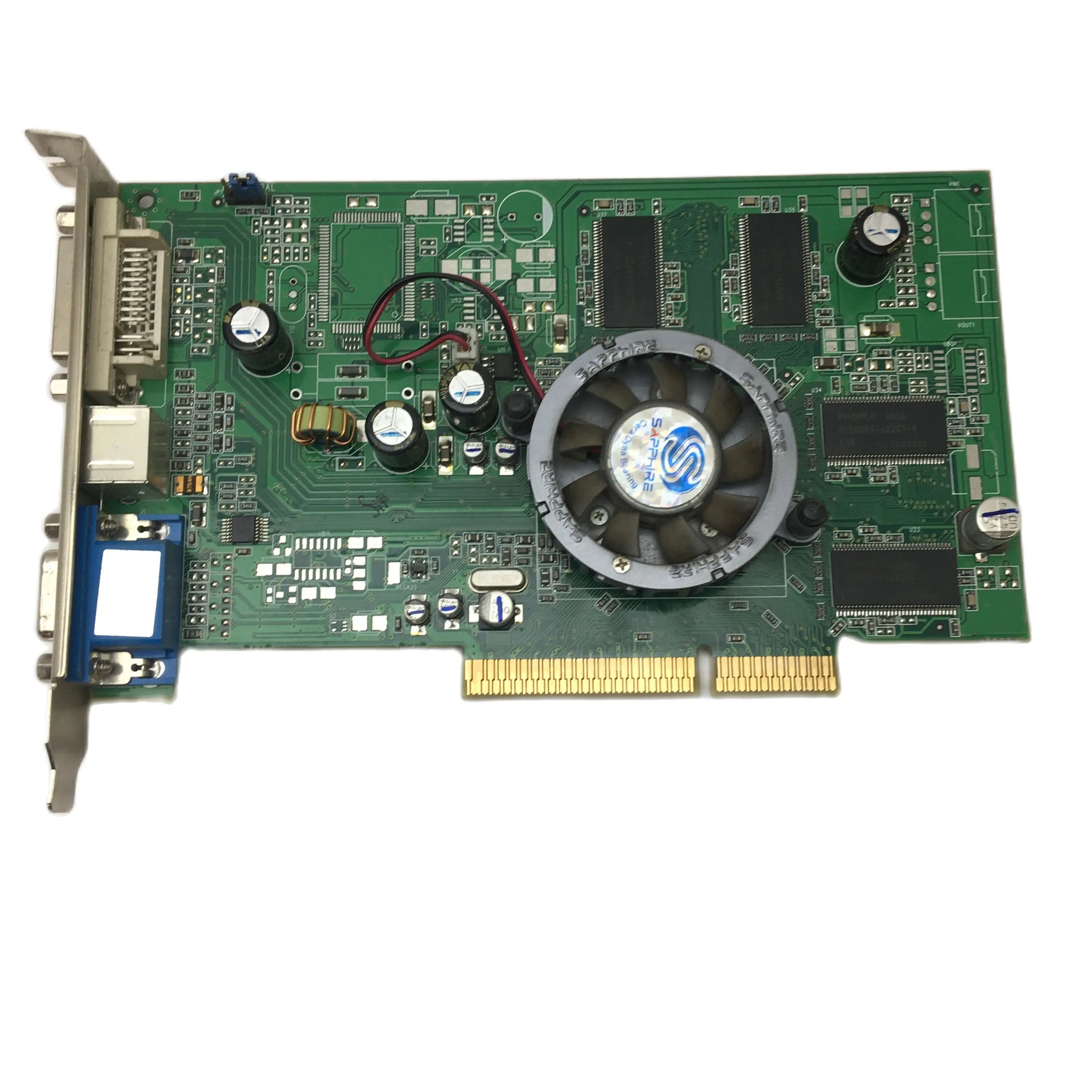 Видеокарта Sapphire Radeon 9600 Pro AGP 8x 256mb DDR 128bit 233Mhz | Компьютеры и офис