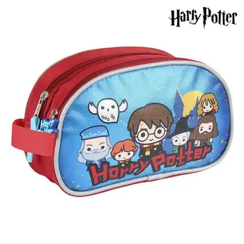 

School Toilet Bag Harry Potter Blue