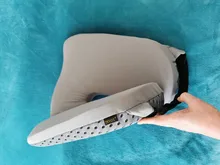 Cojín de asiento de espuma viscoelástica antideslizante para el dolor de espalda, silla ortopédica de coxis para coche y oficina, soporte para silla de ruedas, alivio de ciática en la parte trasera