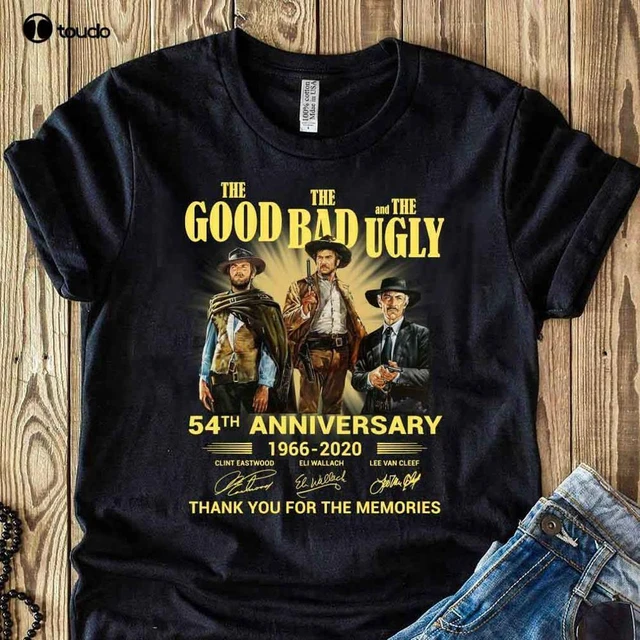 Clint Eastwood The Good The Bad And The Ugly T-Shirt Men Clothes Tee Shirt  - AliExpress