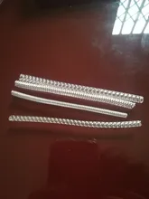 Ajustador de tamaño de anillo en espiral Vintage, herramientas de ajuste de anillo en espiral, piezas de joyería, accesorios de anillo más grande, 4 Uds.