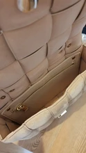 Bolso de hombro de ante esmerilado con cadena de Metal grueso para mujer, bandolera cuadrada tejida suave, bolso elegante de alta calidad