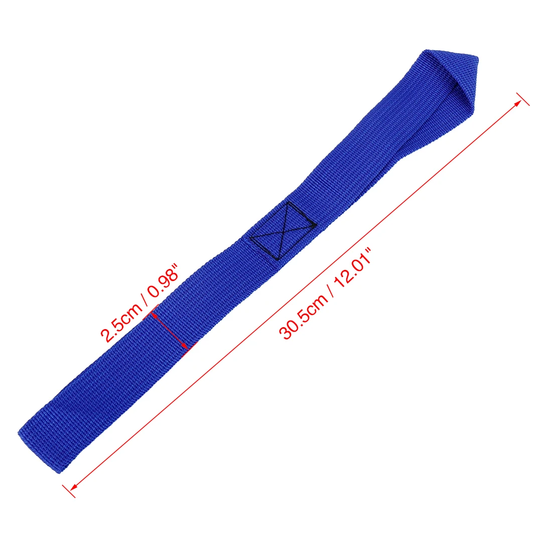 6pcs 2.5x20.5cm/30.5cm/40.5cm Cargo Tie-Down Belt Soft Loop Tie Down Trailer Straps For Car Motorcycle Bike ATV UTV Luggage Bag