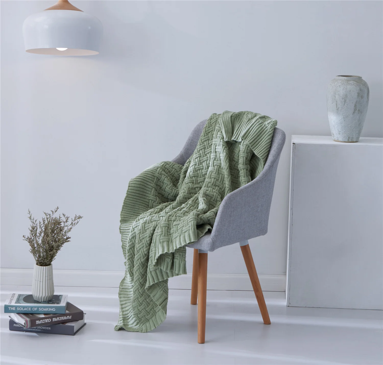 

2022 Elegant Knitted Plaid Blanket Breathable Soft Home Decoration Sofa Bed Texture Outdoor Office Warm Nordic Throw Blankets