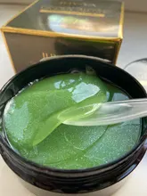 Ilisya-mascarilla de colágeno para ojos, alga verde, parches de ojos para ojeras, almohadilla de ojo hidratante, antiarrugas, nutritiva, 60 unidades