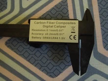 Calibradores digitales Vernier para medición de altura, micrómetro electrónico LCD de 150mm y 6 pulgadas, instrumentos de Medidor de fibra de carbono