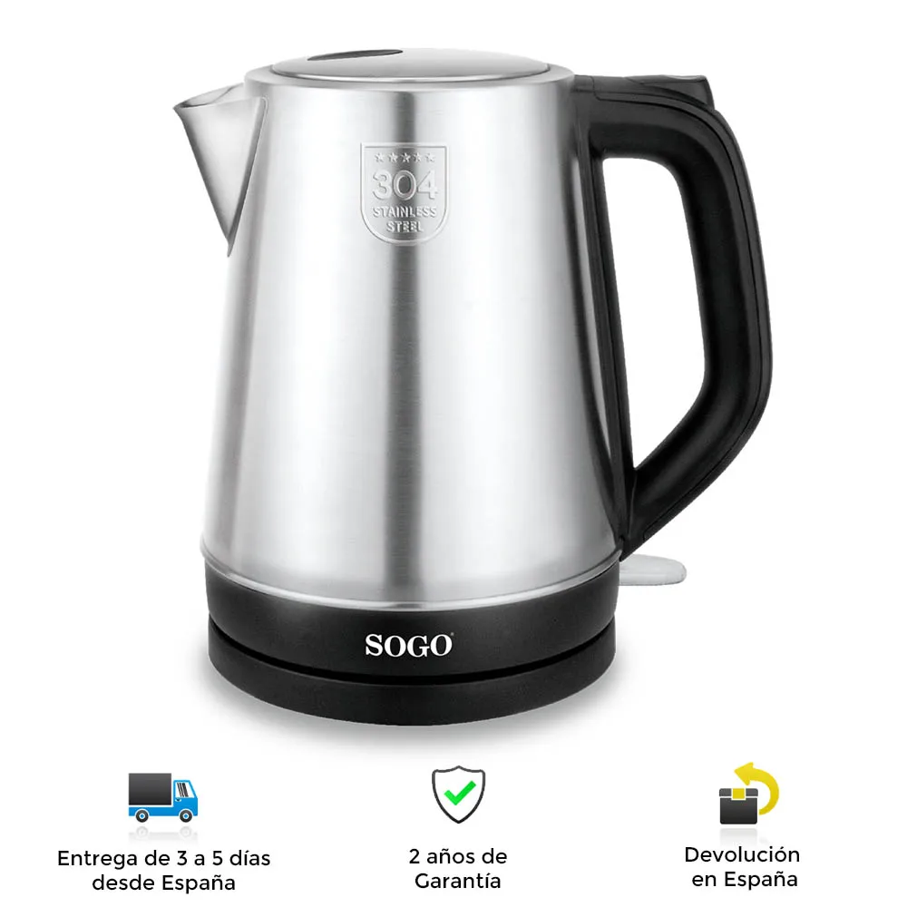 Sogowaterkettlestainlesssteelfastpowerfulportableclean17L