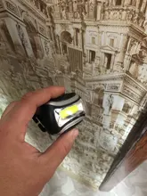 LED Headlamp Torch-Lanterna Outdoor Mini Night-Fishing Waterproof Camping COB for 4-Modes