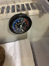 Termómetro de temperatura para reptiles, higrómetro de humedad, medidor de vivero, suministros de tanque