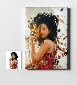 

Personalized Dispersion Design Canvas Print (50x70 cm.) 3