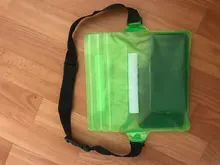 Queshark-Bolsa de hombro para teléfono, 3 capas, resistente al agua, para buceo, natación, Snowboard, esquí, seco bajo el agua