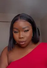 Ali Grace Bob pelucas delanteras de encaje para las mujeres corto pelo humano con corte Bob cierre peluca cabello Natural brasileño de encaje recto frente Bob pelucas