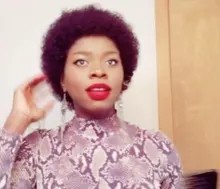 Corte Pixie-Peluca de cabello humano Afro rizado, hecha a máquina, corta, brasileña, Remy