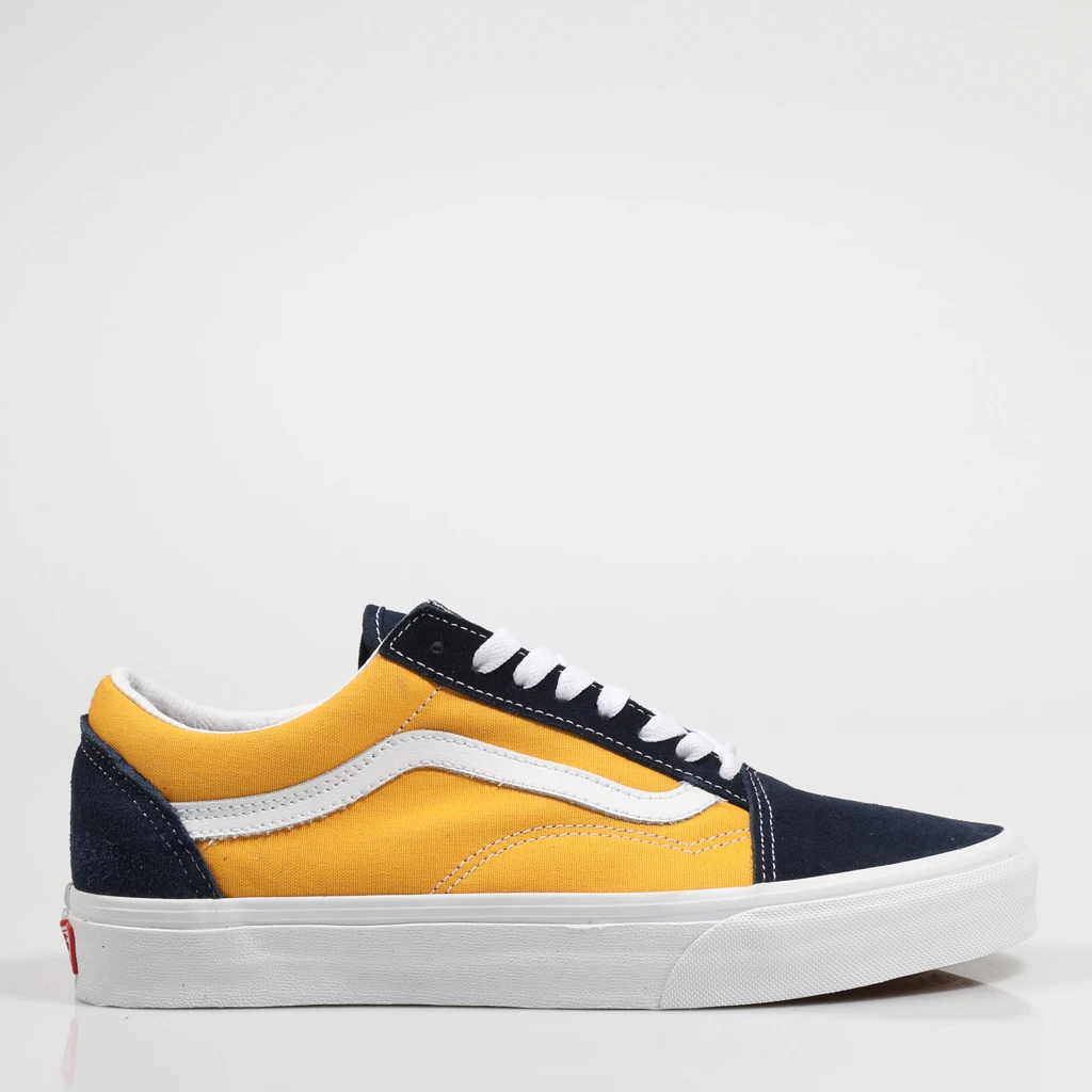 vans old skool yellow blue