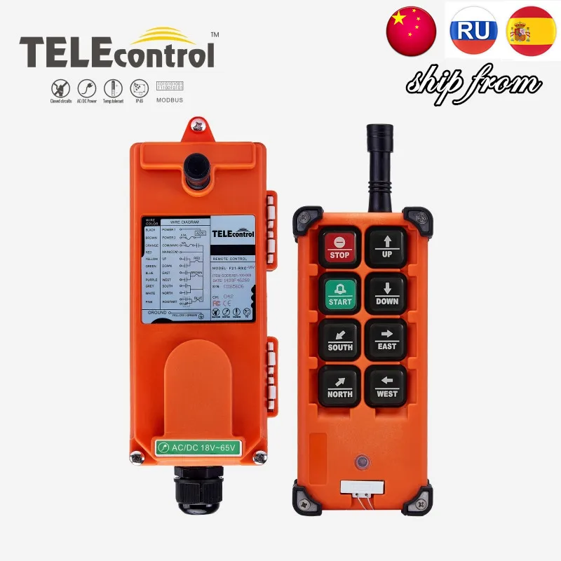 TELEcontrol UTING F21-E1B Industrial Radio Remote