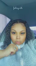 13x4 rizado pelucas de cabello humano brasileño profundo onda de encaje frente pelucas de cabello humano sin costuras Pre arrancado peluca Frontal de encaje pelucas para mujeres