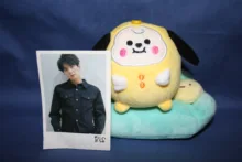 LLavero de caricatura de animales de Kpop coreano para niños, colgante pequeño de felpa de 7CM para bebés, accesorios para bolsa de Juguetes